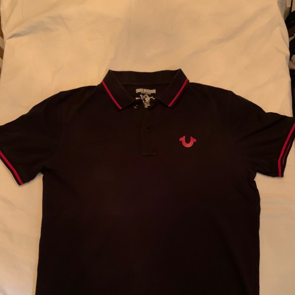 True Religon Polo Shirt (M)